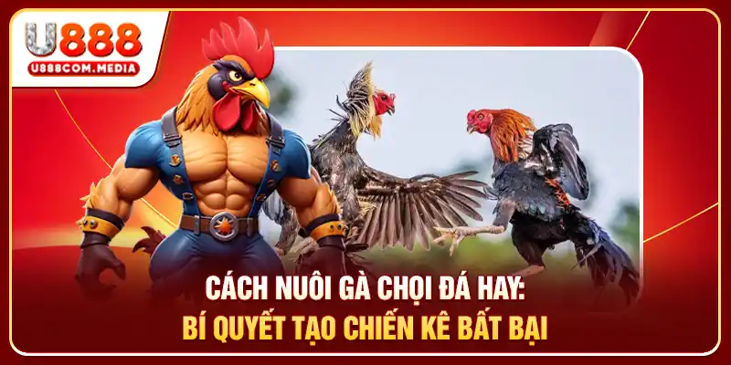 Cách Nuôi Gà Chọi Đá Hay